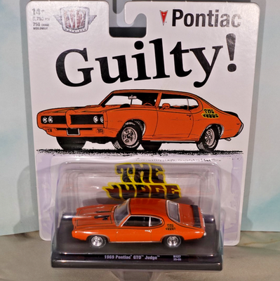 1/64th M2 Machines Auto Drivers R127 1969 Pontiac GTO Judge | eBay