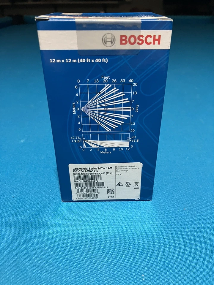 BOSCH ISC-CDL1-WA12 Commercial Series TriTech AM Motion Detector w/Anti-mask - Image 2 of 4