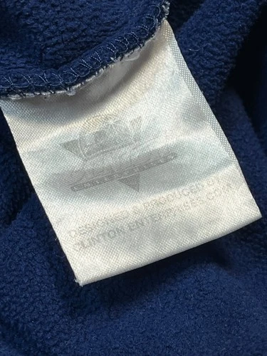 Vtg Honda Motul CBR Fireblade Navy Fleece Jacket Size L Embroidered Logo image 21