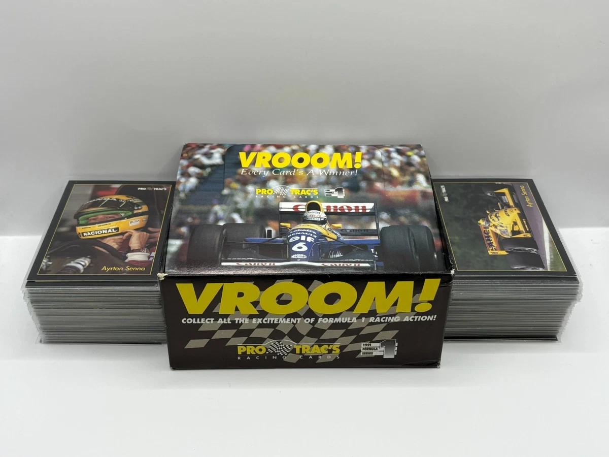 Formula 1 Auto Racing 1991 Season Sports Trading Cards