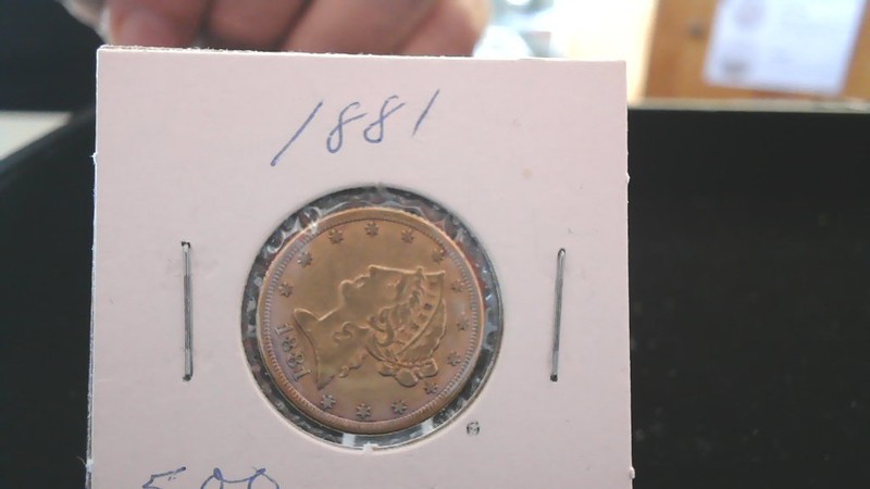 1881 $5 Gold Liberty Head  Nice Coin