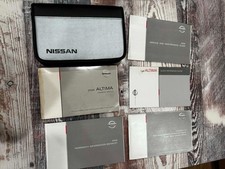 2006 Nissan Altima Owners Manual With Case Free Shipping