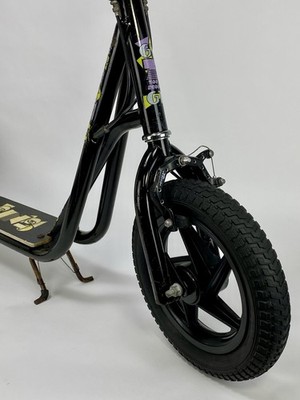 1987 GT Zoot Scoot 4130 Black Old School BMX Scooter All Original