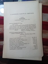 1870 Horse Railroad PENNSYLVANIA Report ALLENTOWN PASSANGER RAILWAY Hamilton St 