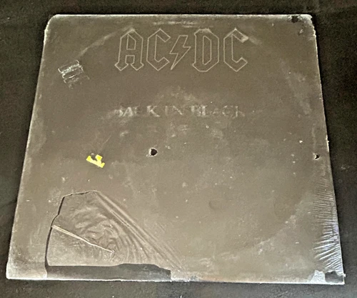 SEALED ORIGINAL 1980 FIRST PRESSING AC/DC BACK IN BLACK SURVIVOR!! WOW!