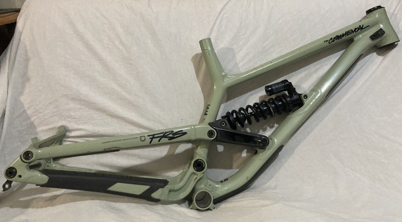Commencal FRS frame, headset and shock. Medium, freeride, downhill
