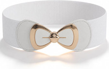 Bowknot Belt for Women, 6cm Wide