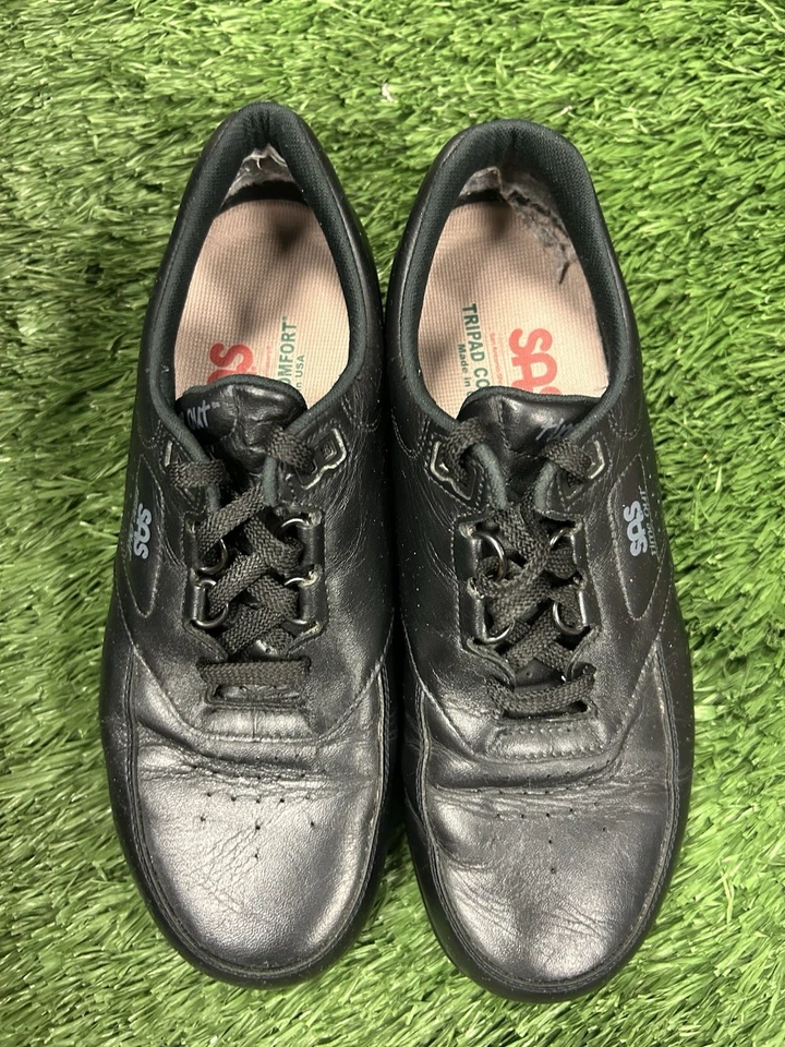 SAS Time Out Tripad Men's Shoes Black 8.5 M Orthopedic Diabetic Comfort Walking - Image 2 of 4