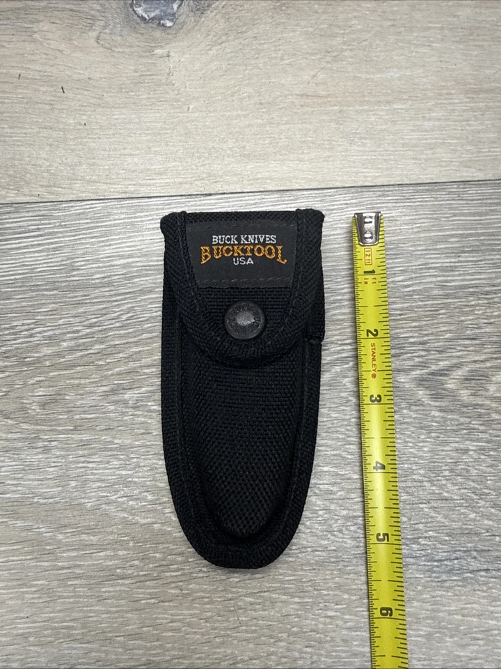 Funda de nailon oficial genuina Bucktool 360/Buck 112 de colección nueva - ¡SOLO funda! Foto 4 de 4