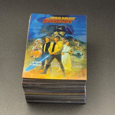 1996 Topps Star Wars Finest Base Cards You Pick Your Card | Combine Shipping!