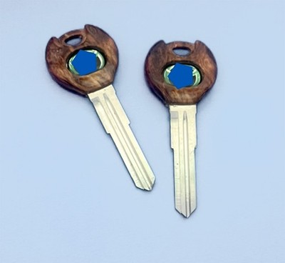2x Brown Blank Key For Mazda 323 626 929 MX6 MX5 Miata MPV RX7 CX3 CX5 CX9 3 5 6