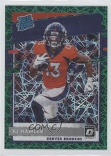 2020 Panini Donruss Optic Rated Rookies Green Velocity Prizm KJ Hamler #170 7l6