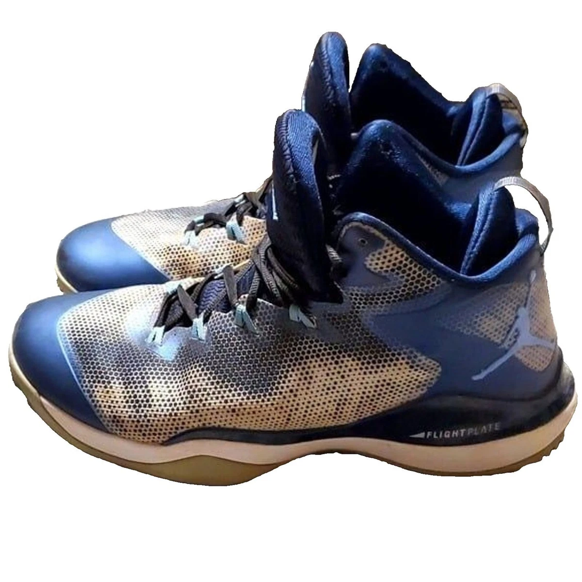 Size 11 - Jordan Super.Fly 3 Blue Athletic Sneakers Jordan Super.Fly 3 PO - Air Jordan - 724934 115 - white/game  main image 2