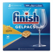 FINISH 81053 Orange Scent Dish Detergent Gelp...
