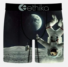 Ethika the MID "ASTRO BACKFLIP" Astronaut Boxers Men's L (33-35) NIP