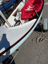 Scow Sailing Dinghy.
