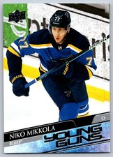 2020-21 Upper Deck #470 Niko Mikkola Young Guns RC (ref 169618)