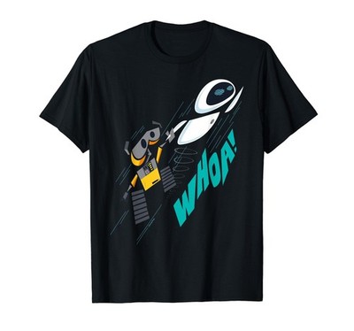 Disney And Pixar Wall-E And Eve Whoa! T-Shirts_