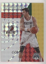 2019 Mosaic International Men of Mastery Silver Prizm Arvydas Sabonis #8 HOF 1u6