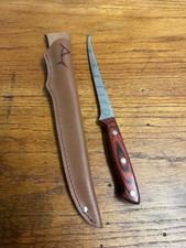 MAXAM Classic Fish Fillet Fixed Blade Knife STAINLESS STEEL Japan w/ Sheath