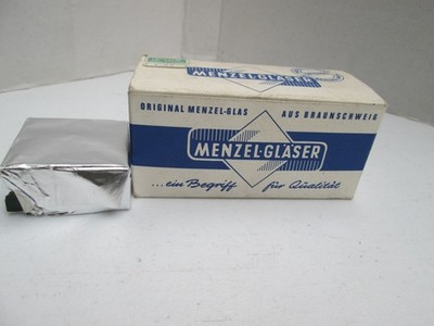 100 Menzel Dia-Deckgläser, 5x5 cm, Original Menzelgläser aus Braunschweig, OVP