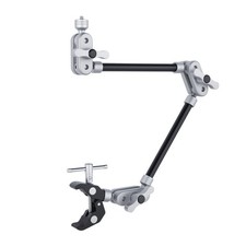 22 Inch Magic Arm Clamp Desk Camera Mount Articulating Friction Boom 1/4