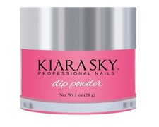 Kiara Sky Glow Collection Dip Powder 1 oz | 1 Ounce (Pack of 1), Flamin-Glo 