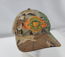Laborers local 1015 Canton Ohio Union Construction Hunting Baseball Hat Cap Camo