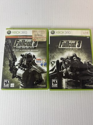 Fallout 3 + Fallout 3 Add-On Pack (the Pitt And Operation Anchorag) for Xbox 360