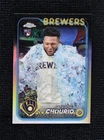 2024 Topps Chrome Update Image Variation SP Jackson Chourio #USC18 Rookie RC