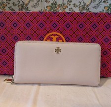 TORY BURCH Continental York Zip Wallet Wristlet  Missing Strap 