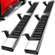 For 05-23 Toyota Tacoma Double Cab / Crew Cab 6"Side Step Bar Running Boards S/S