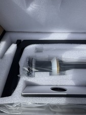 New - Open Box Single Handle Bathroom Sink Faucet Matte Black