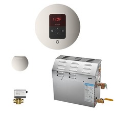Mr Steam MS150EC1 6kW w/ iTempo AutoFlush Round Package Polished Nickel