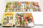 16 L'Étonnant Spider-man French Comics 5 Super Heros, 1 Jumbo 1970's - 80's