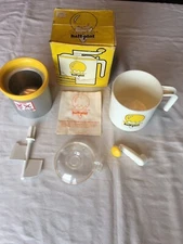 Vintage Donvier Half-Pint Manual Hand Crank 15 Minute Ice Cream Maker with Box