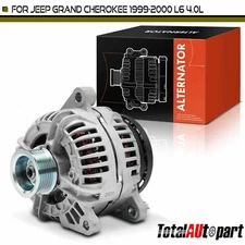 Alternator for Jeep WJ Grand Cherokee 1999 2000 L6 4.0L 132 Amp 12 Volt CW 6G