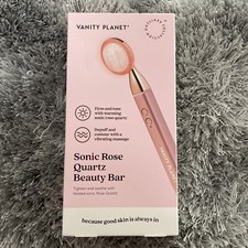 Vanity Planet Sonic Rose Quartz Beauty Bar LED Wand VNT25024 Brand New 