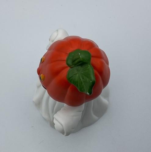 Vintage 4” Halloween Pumpkin Head Ghost Figurine- Taiwan - Picture 5 of 9