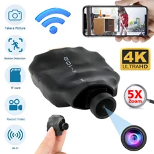 64G HD 4K Mini Camera HD Micro Home Security Motion Detection WiFi Zoom Cam