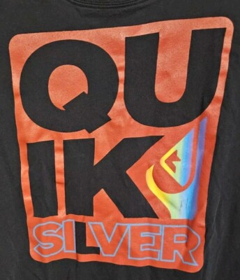 Quicksilver T-shirt Men's Size Medium Black