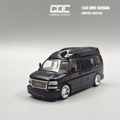 GOC 1/64 Scale SAVANA Cargo Van Diecast Car Model Toy Collection