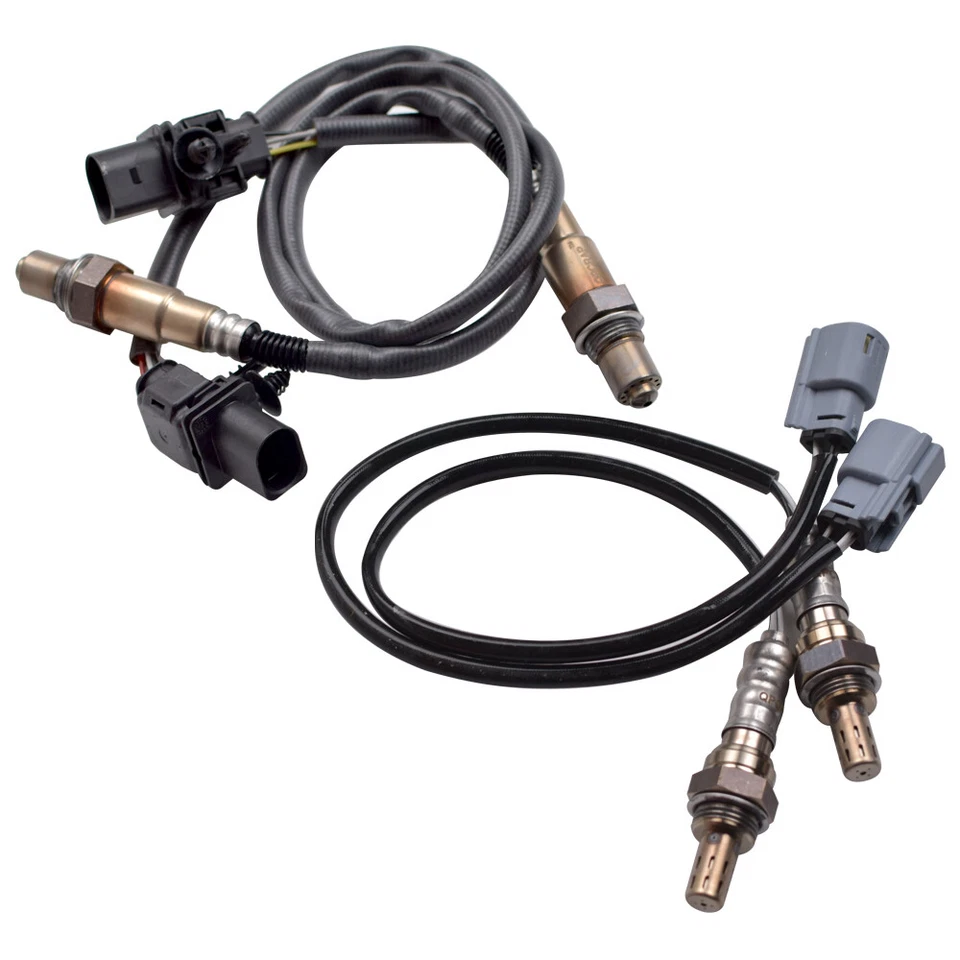 Sensor de oxígeno 4 piezas para Ford F-150 2011-2014 5,0 L/6,2 L V8 aguas arriba + aguas abajo Foto 3 de 4