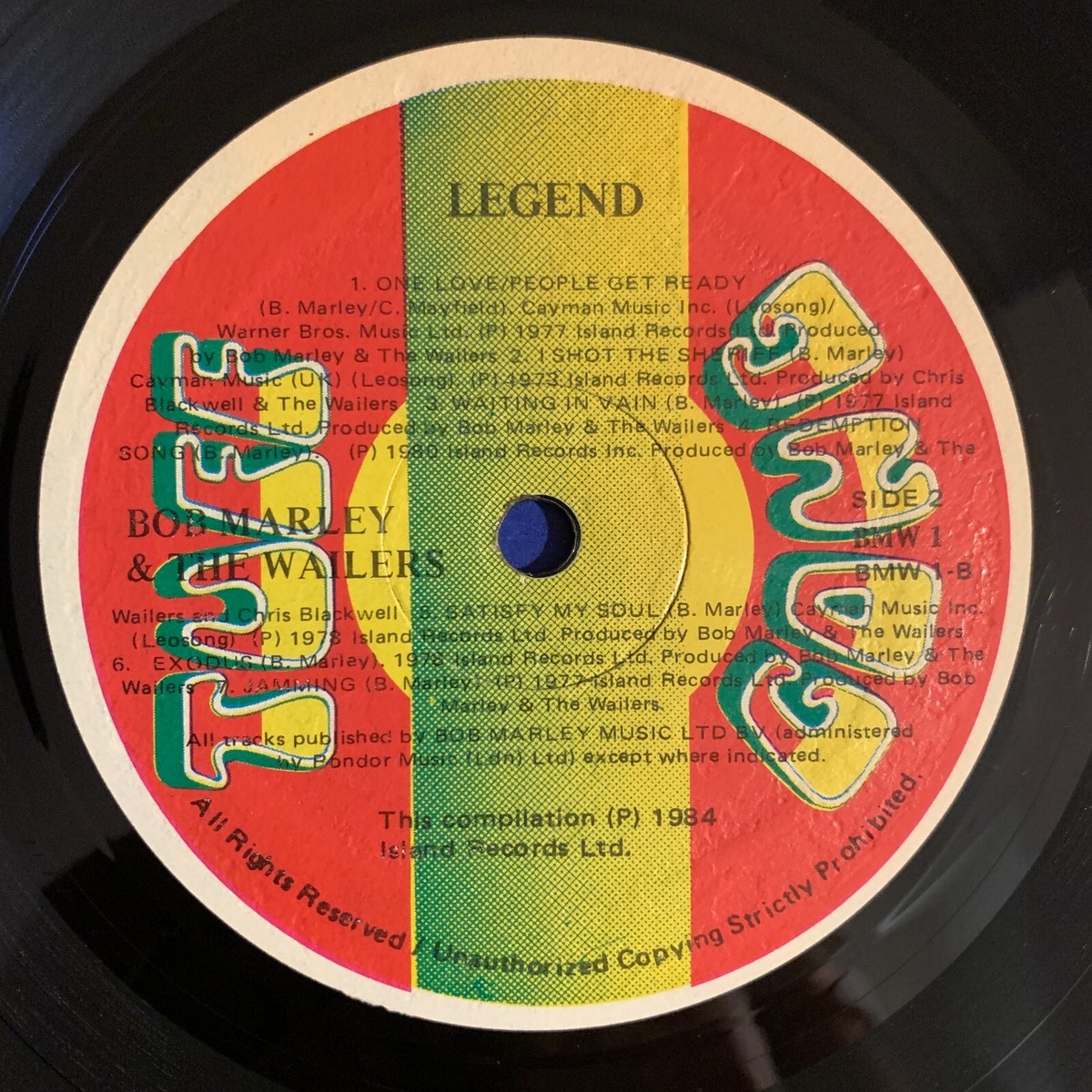 ジャマイカ7” I Threes And The Wailers Hes A Legend XW0095 Tuff Gong /00050 BOB MARLEY & WAILERS Legend LP on Tuff Gong JA roots | eBay