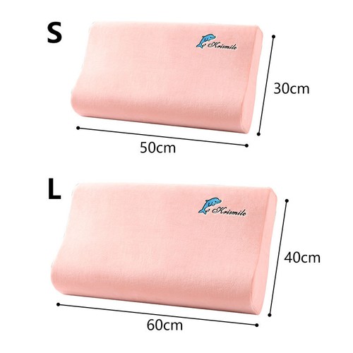 Velvet Rebound Latex Memory Foam Pillow Case Cover Neck Care Pillowcase Washable - Picture 2 of 44