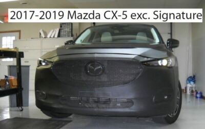 2017-2021 Mazda CX-5 Lebra Front End Cover Bra Mask | Black