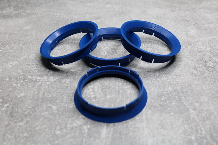 Zentrierringe 63,3mm X 58,1mm Dunkelblau - Für Alufelgen Alfa Romeo, Fiat, Ford