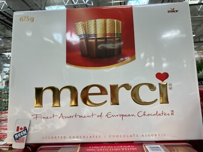 AiWaWa CA, Merci Chocolate Assortment 675 g Gift Box, 54 Pieces | eBay