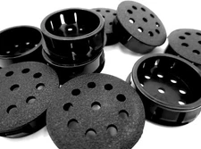 Panel Plug Cap Fit 1" Round Hole, Sheet Metal Hole Plug, Fit Up To 1/8" Material