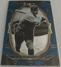 2023 Panini Select Baseball Hack Wilson Chicago Cubs Concourse Blue Prizm #42